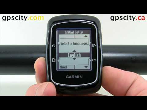 How to perform a Factory Reset the Garmin Edge 200 Bike Computer with GPS City