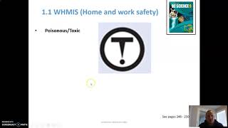 Science 9 lesson 1 (WHMIS Safety)