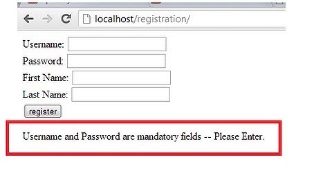 Registration Form Validation: PHP + jQuery + AJAX (PART 2)