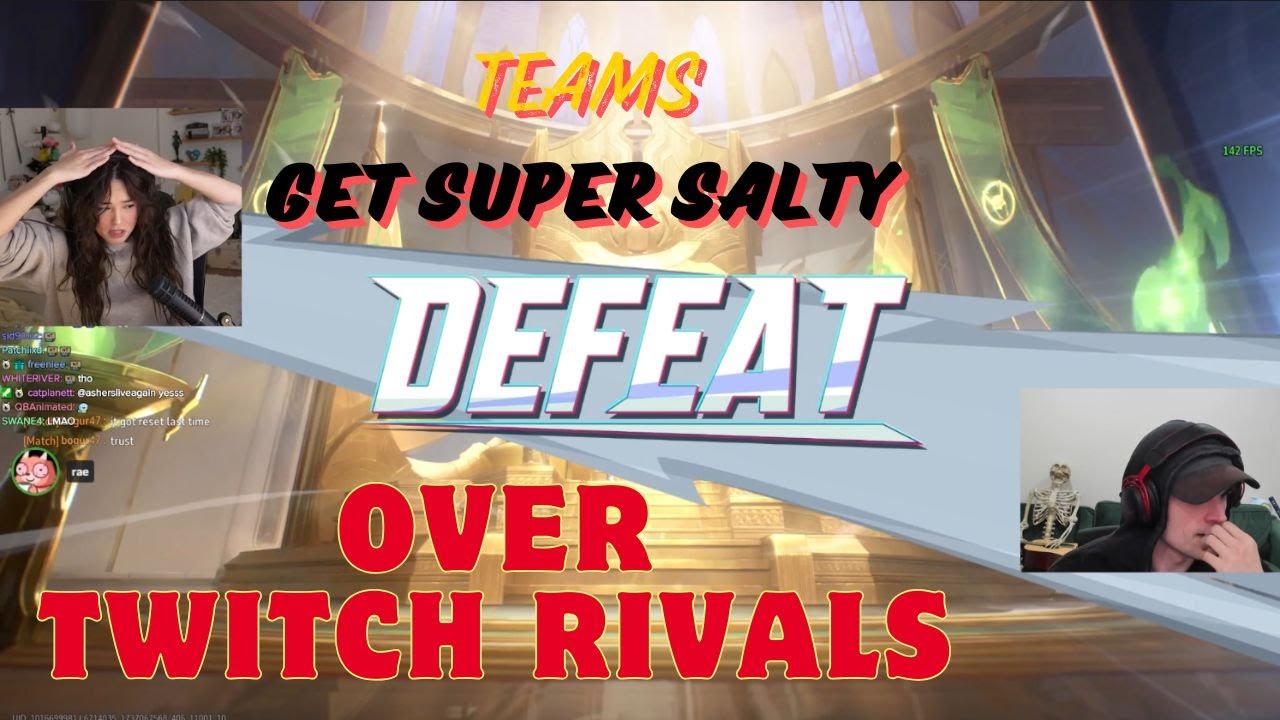 Valkyrae's Team Got Salty vs Team Sykkuno in Twitch Rivals Marvel Rivals Drama Gets Sykkuno Kicked!