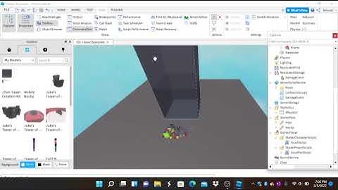 Roblox | JToH Tower Building Tutorial #1 | Setting the tower up