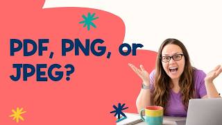 How to Save PowerPoint Printables as PDF, PNG or JPEG | TpT Seller Tutorial
