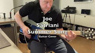 Joe Satriani Summer Song, Guitar Cover