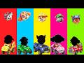 Find the WRONG EYES 👀 Rocky Rubble Skye Marshall Chase | Paw Patrol Challenge