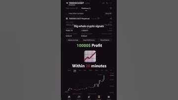 Quick and Profitable Crypto Trading 🚀 Making $10,000 in 20 Minutes #shorts