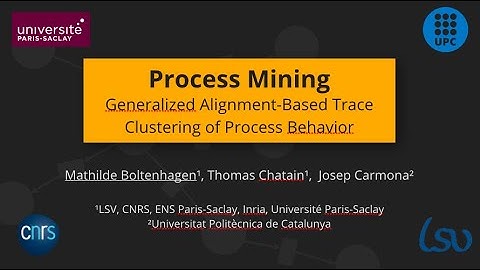 Generalized Alignment-Based Trace Clustering of Process Behavior - Process Mining
