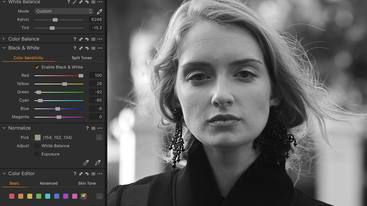 Get Better Black And White Photos With Capture One Youtube