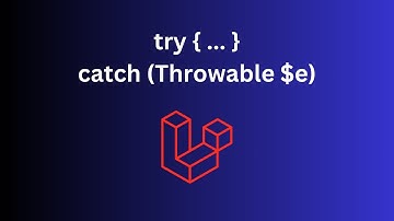 Try-Catch Examples: What is Throwable $e?