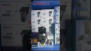 Stop Theft Now - Ausno 6MP Dual-Lens Solar PTZ Camera (UBOX App) — Best for Nigerian Homes &amp; Shops