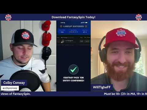 FantasySpin Wild Card MNF with Will Tighe!