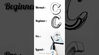 Which one is your favorite #shorts #prakashkumarart #3ddrawing #lettering Noticias