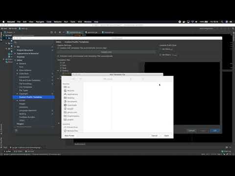 Custom Postfix Template for Goland using local file