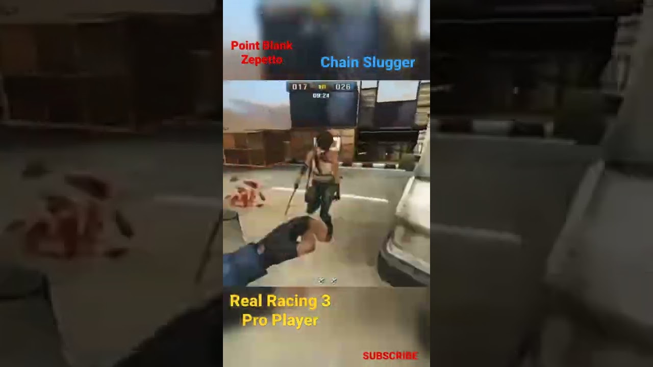 Point Blank Zepetto - Chain Slugger - Keris Melee - Real Racing 3 Pro Player