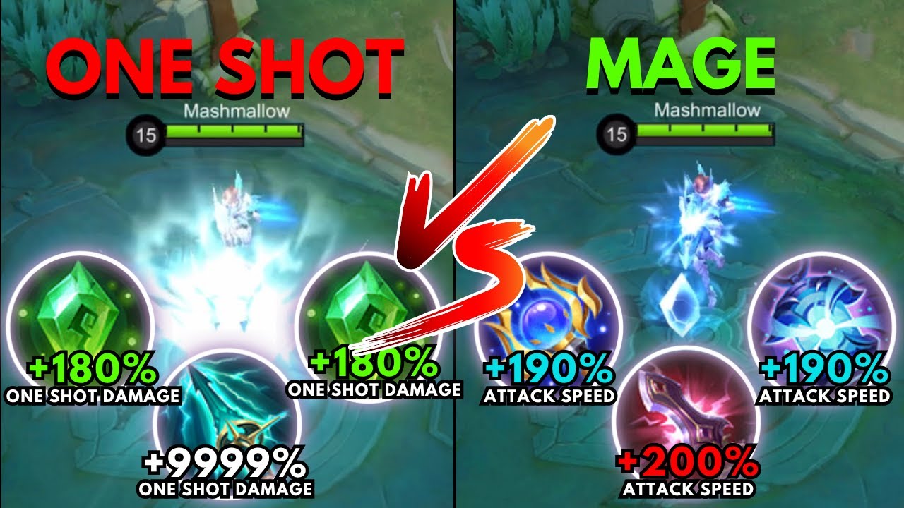 Сборка Кимми Ван Шот против сборки Кимми Мейдж ~ MLBB