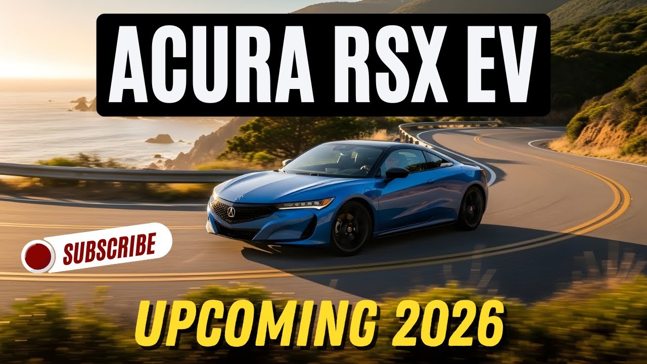 2026 Acura RSX EV Revealed! Features, Range & Electric Performance Explained