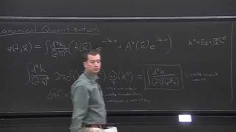 Lecture 2 ¦ Quantum Field Theory  - Dan Wohns