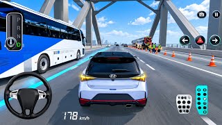 New Hyundai Mercedes G63 City Driving Test & Bus Terminal Car Parking 🚍 | 3D Driving Class Game 2026 screenshot 4