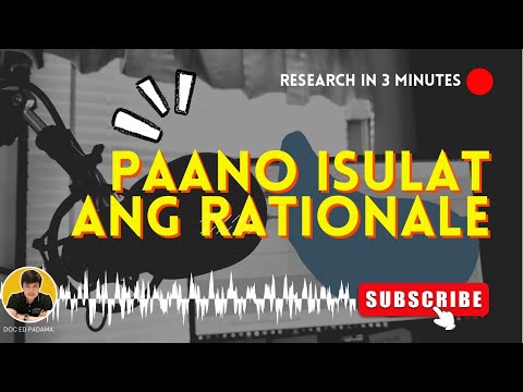 Paano isulat ang