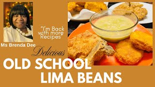 Old School Southern Lima Beans