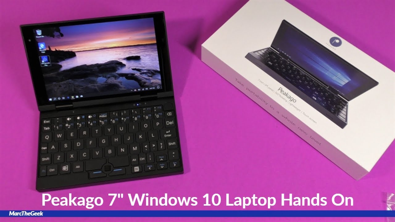 Peakago 7 Inch Laptop Work Fun On The Go Indiegogo