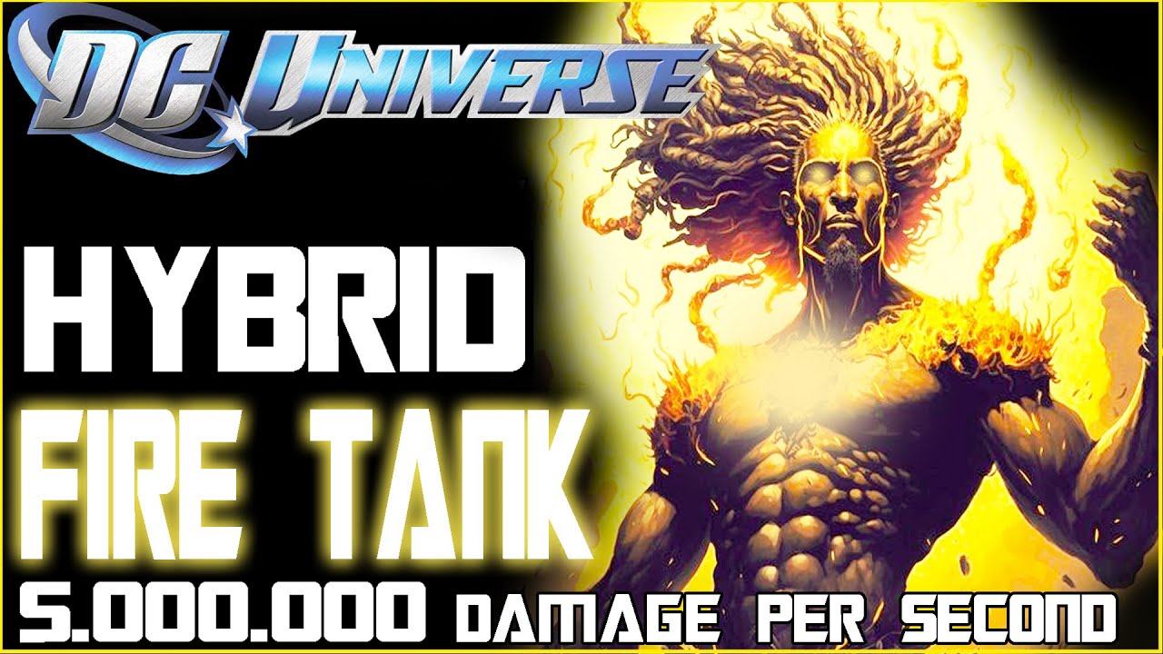 ГИБРИДНЫЙ ПОЖАРНЫЙ БАК DCUO | 5 миллионов урона в секунду
