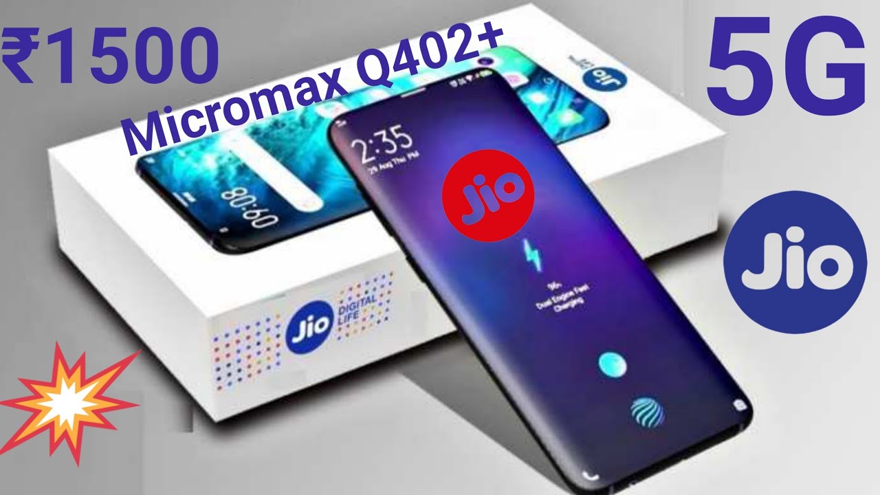 ₹1500 Micromax Q402+ 4g smart phone unboxsing jio 5G mobile order