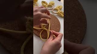 makramé húsvéti nyuszi készítés #macrametutorial macrame easter bunny