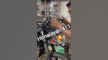 Himalayan 411 rally tower from k3g rally tech🏍️ #trending #viralvideo #shorts #4k #yt #subscribe
