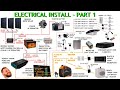 DIY VAN ELECTRICAL - PART 1 #DIY #vanbuild