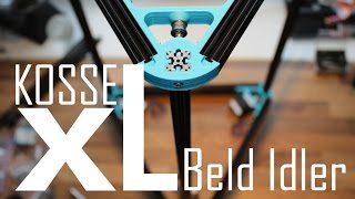 RepRap Kossel XL 3D Delta Printer belt idler Assembly DIY#2