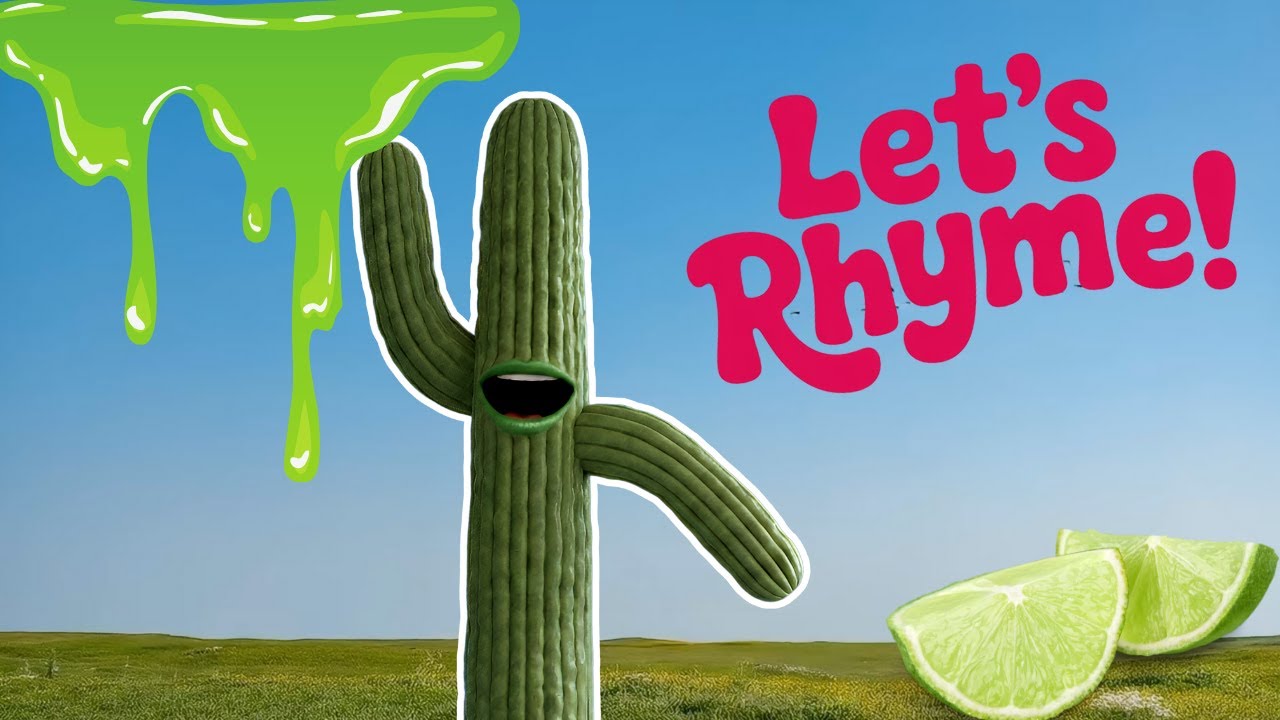 Super Fun Rhyme Song 🍋‍🟩 | Rhyming Words | Learning Song For Kids - YouTube