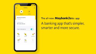 Simpler, smarter, and more secure mobile business banking with the Maybank2u Biz app screenshot 3