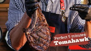 Perfect AtHome Tomahawk | Fast Grill Mode | Josh Rawson