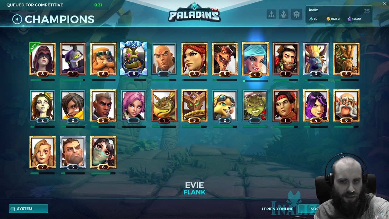 Paladins flanks