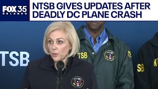 LIVE: NTSB update on Washington DC plane, helicopter mid-air collision