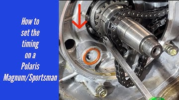 How to properly set the timing on a Polaris Sportsman/Magnum - *See description for parts and tools*