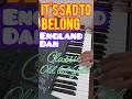 It's Sad To Belong | England Dan | Piano-Keyboard Cover