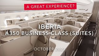 Iberia A350 Business Class Trip Report (Suites with Doors)