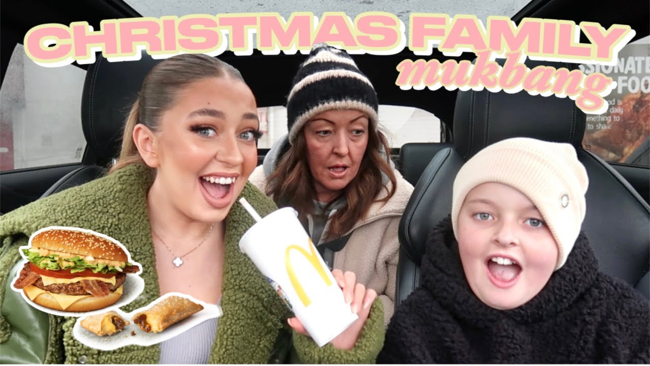 Family Christmas Mukbang 2023