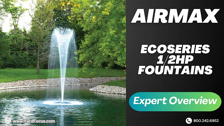 Airmax EcoSeries 1/2HP Fountain [Expert Overview]