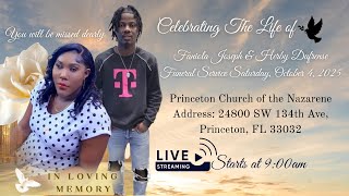 Faniola Joseph & Herby Dufrense  Funeral Service Saturday, October 4, 2025