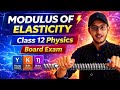 Modulus of elasticity class 12|| notes|concept competitive exams|| complete explaination Neet Jee||