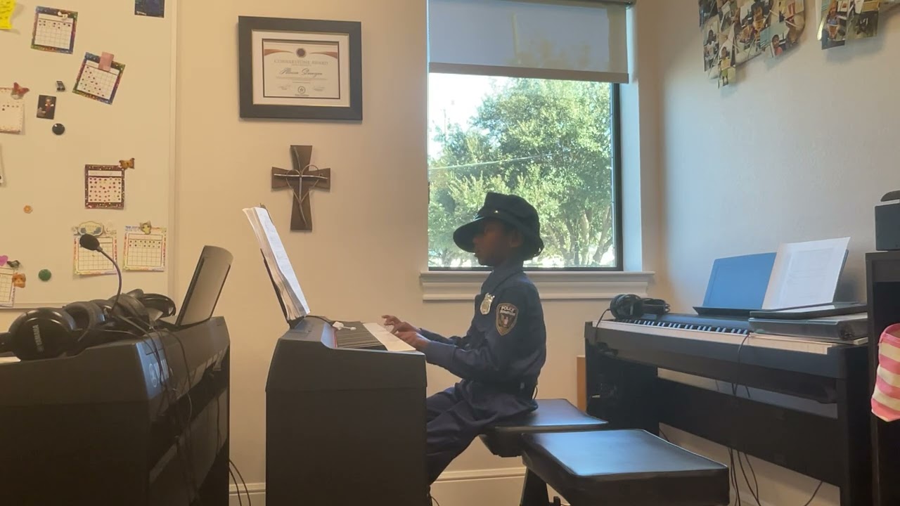 Piano Marvel Competition 2026 - Aran playing Farmer in the Dell Arr. by Mayron Cole