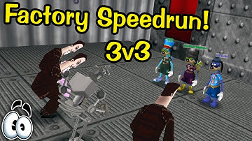 Toontown Rewritten | Sellbot Factory 3v3 Speedrun!