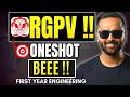 RGPV BEEE One Shot 🔥 | First Year Engineering | Pradeep Giri Sir