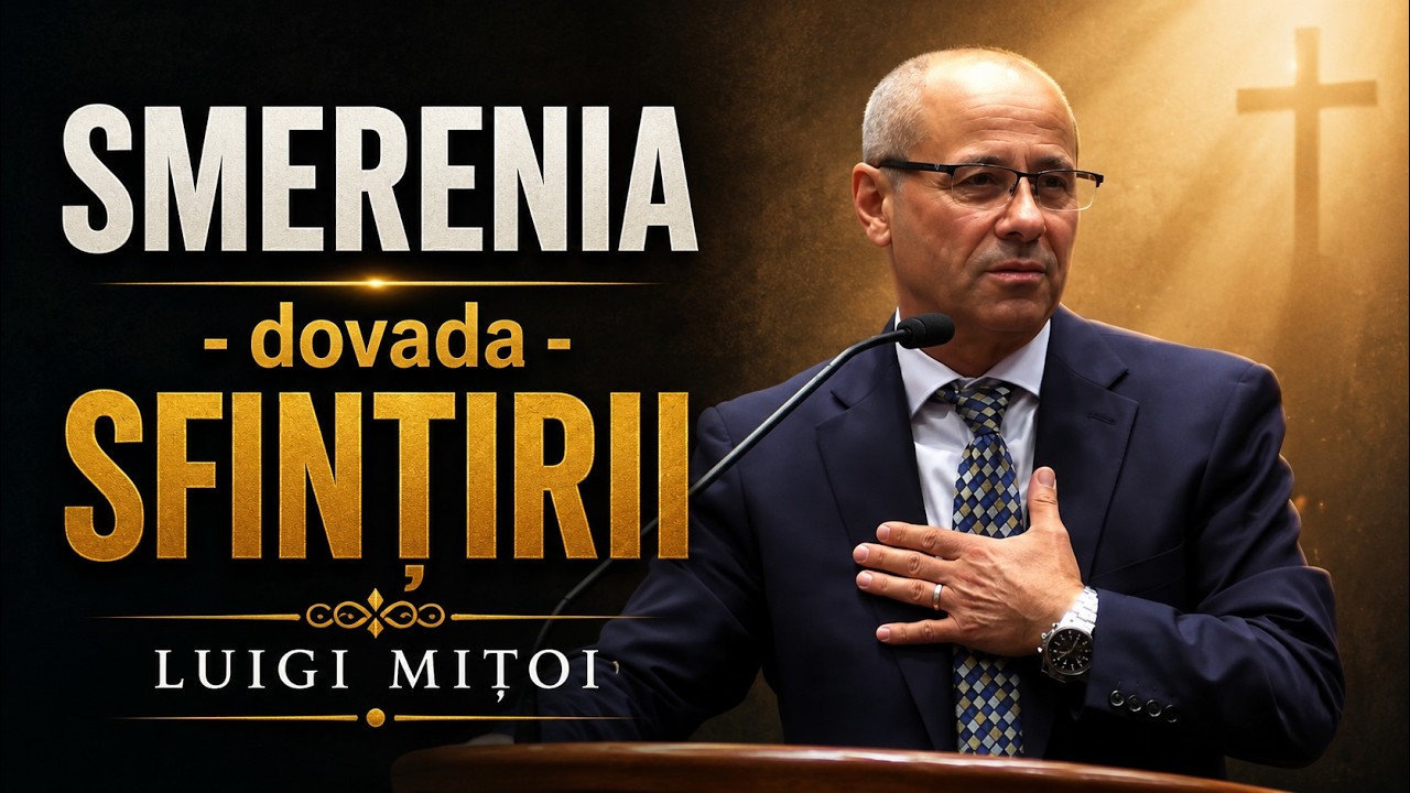 Luigi Mițoi - SMERENIA este dovada sfințeniei - predici biblice