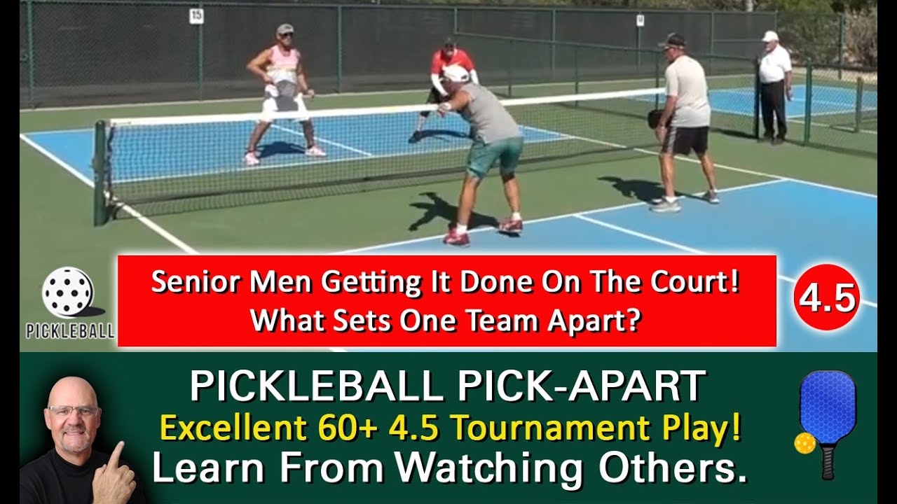 Pickleball! Age Is Just a Number in This Epic 4.5 Match!