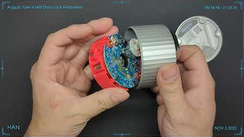 August Gen 4 Wi-fi Door Lock Hardwired