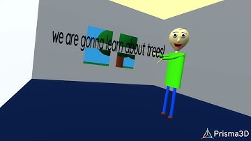 my own Baldi model made in prisma 3d!