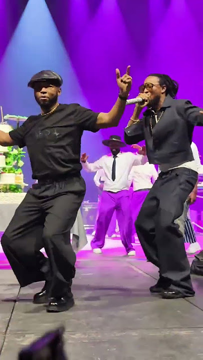 Bouro Mpela Savanet Depitcho et Brigade Sarbati à Évry au concert de Koffi Olomide